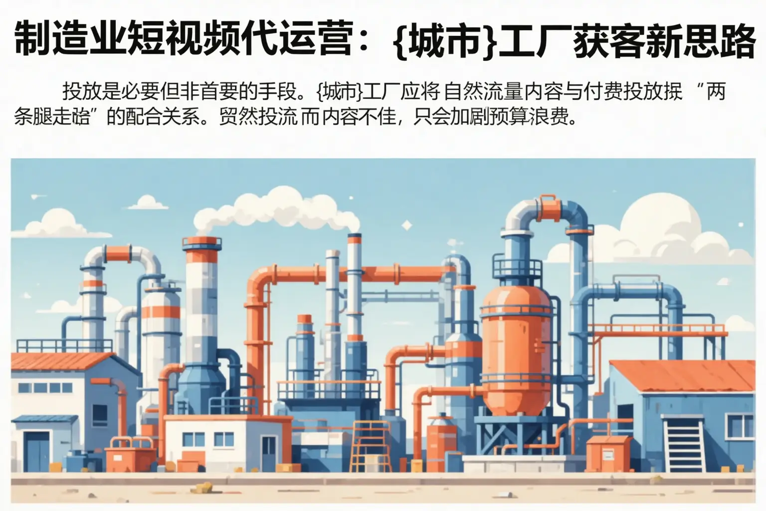 制造业短视频代运营：龙南工厂获客新思路